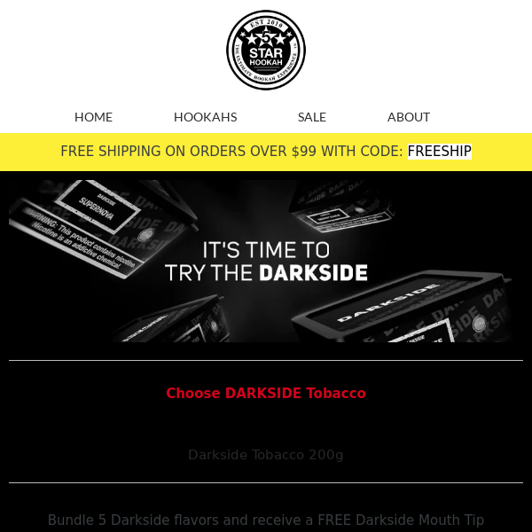 DARKSIDE has arrived! Make your choice to join the DARKSIDE