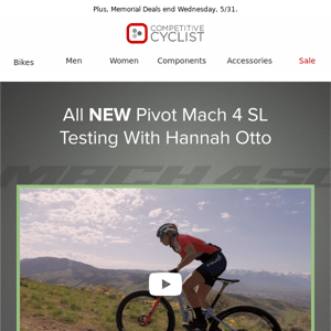 Hannah Otto reviews the new Pivot Mach 4SL