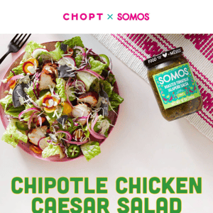 NEW! Chipotle Chicken Caesar ❤️‍🔥