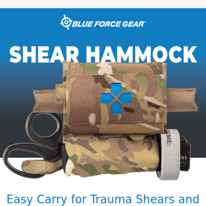 Easy Carry for Trauma Shears and a Tourniquet