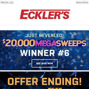 REVEALED: Mega Sweeps Winner