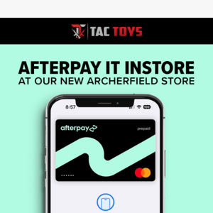 Afterpay it In-store 🚀