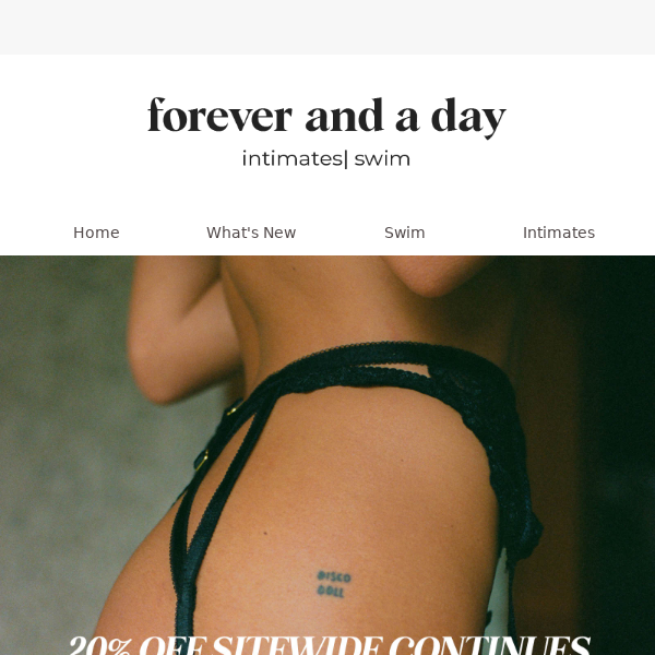 Forever and a Day Intimates - Lingerie Online