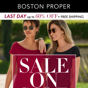 Sale On Sale Last Day