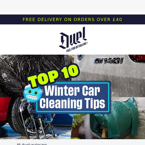 Top 10 winter car cleaning tips..👍