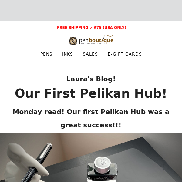 TUESDAY READ: Was our first Pelikan Hub a success? 😲