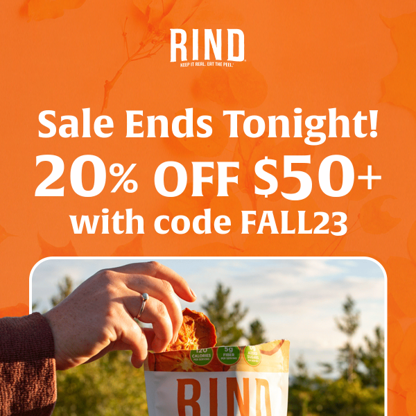 Don’t Miss Out on 20% Off Your Favorite Fall Snack 😋🍂