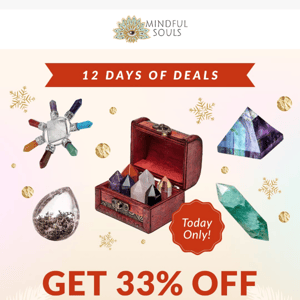 💎 Day 7: 33% OFF Crystals!