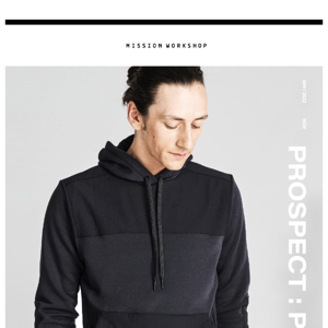 [New] Prospect : Power Wool Hoodie // MISSION WORKSHOP