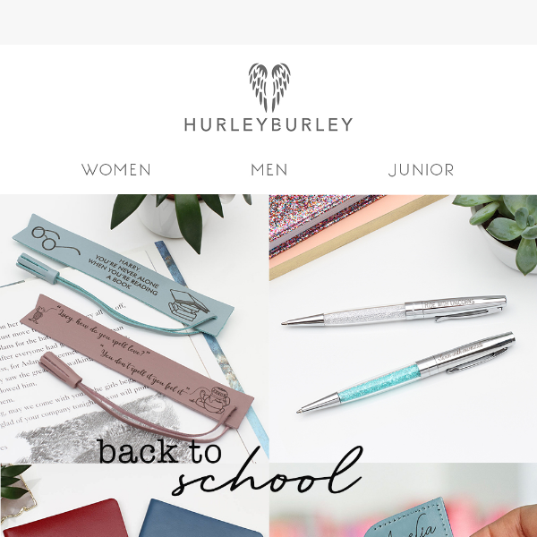 Back To School 🍎  Personalised stationery for a new school year