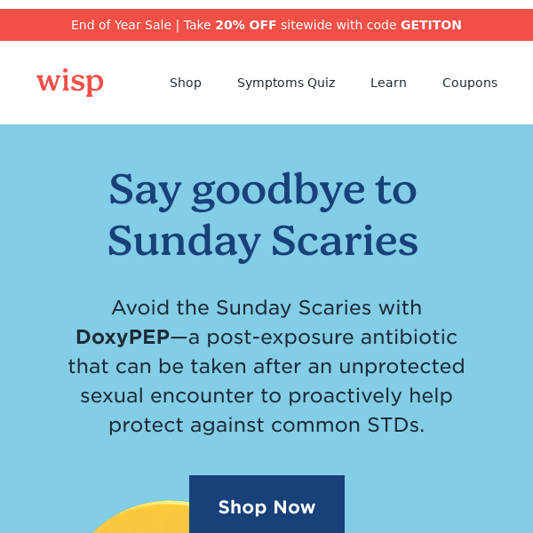 👋 Say "see ya" to Sunday Scaries with DoxyPEP