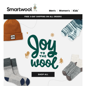 Joy to the Wool​