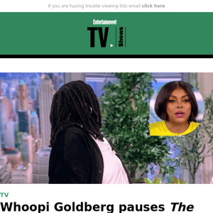 Whoopi Goldberg pauses 'The View' to yell at backstage noisemaker