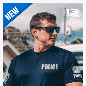 🚔 Police shirts now in NAVY