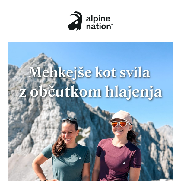 Novo: Breeze Merino majice ⛰️ S 15% popustom - Alpine Nation