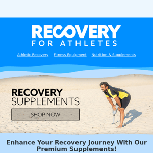 Enhance Your Recovery Journey With Our Premium Supplements!