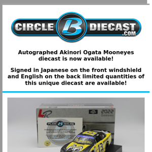 Akinori Ogata Autographed Mooneyes