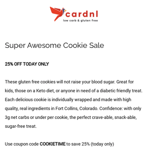 Keto Cookie Sale is Going On Now