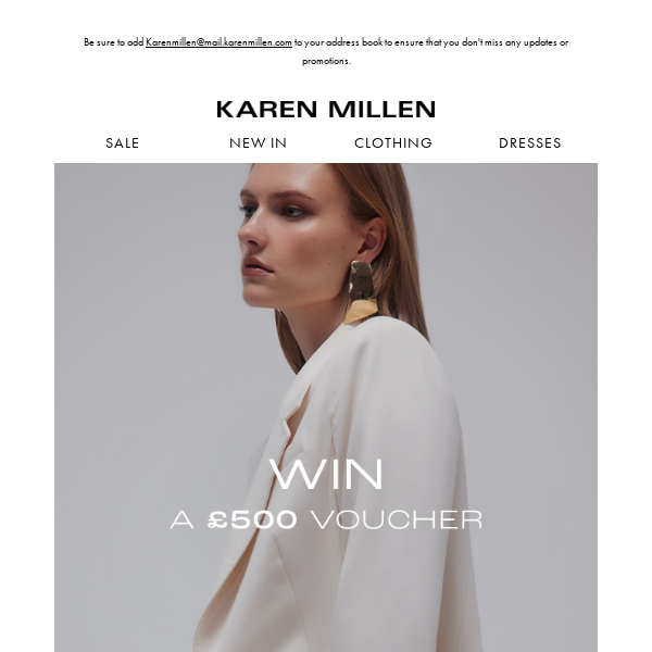 Karen Millen Millen Millen X SheerLuxe | Win a £500 Voucher