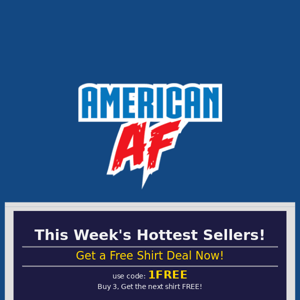 This Week's Hottest Sellers 🔥: Top-Shelf Shirts Await!
