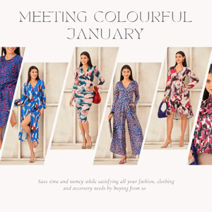 MEETING COLOURFUL JANUARY - DISCOUNTED ITEMS 👀💙