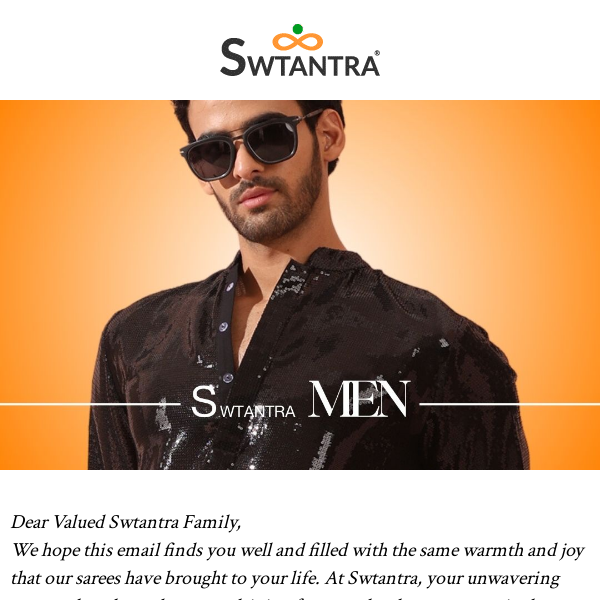 Swtantra , Introducing Swtantra Men's Collection: Elevate His Festive Style!