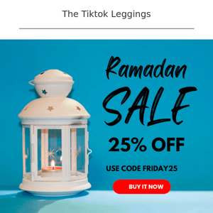 Biggest Ramada Sale Ever- TikTok Leggings