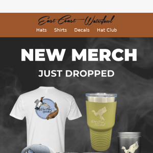 New Merch Just Dropped