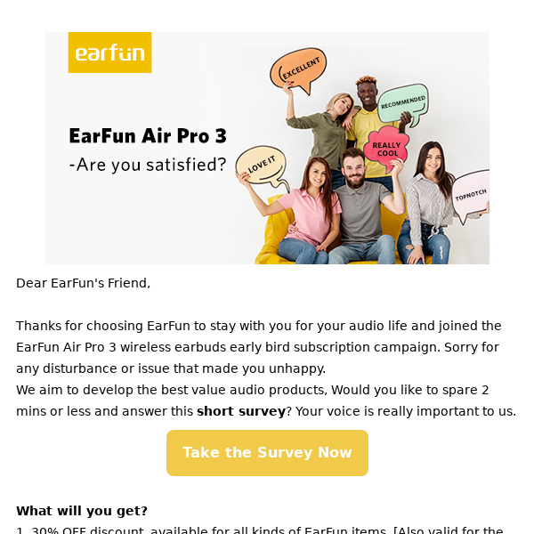 EarFun Air Pro 3  Early Bird Special