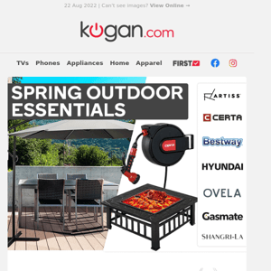 Get Set for Spring! Save on BBQs, Outdoor Seating & More!