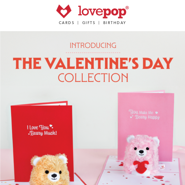 Introducing the Valentine's Day Collection