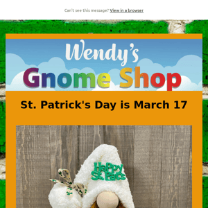 St. Patrick Day's Gnomes