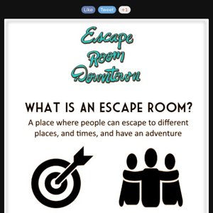 What IS an escape room at our place?