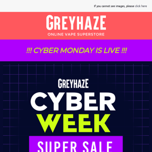 📣 CYBER Monday deals are already live 🔥  Up to 80%OFF sitewide