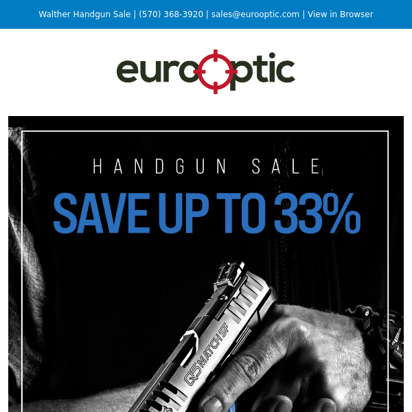 Walther Handgun Sale!