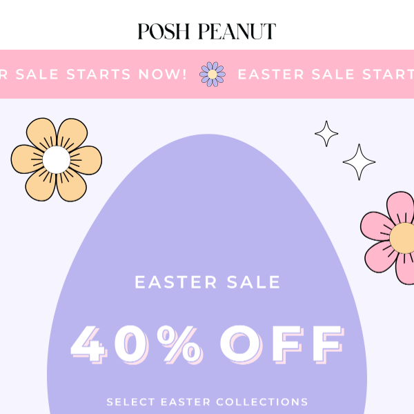 Easter SALE: Save 40% 🐰