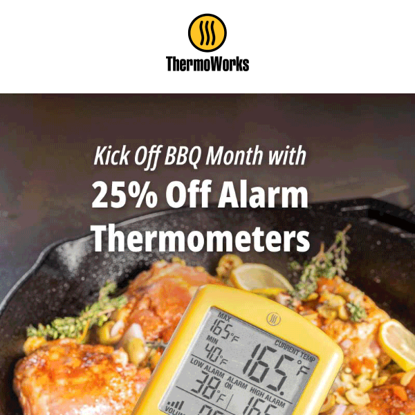 ThermoWorks Talking Food Thermometer for Cooking, BBQ, Meat