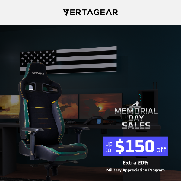 Honor our heroes this Memorial Day with the ultimate gaming experience!
