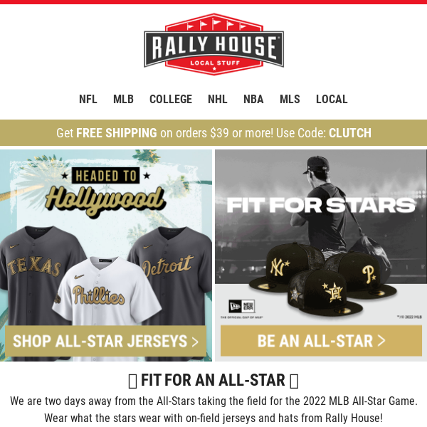 MLB All-Star Styles ⚾🌟  Made For The Stands - Rally House