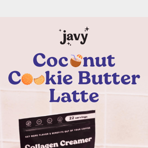 Coconut Cookie Butter Latte 🥥🍪