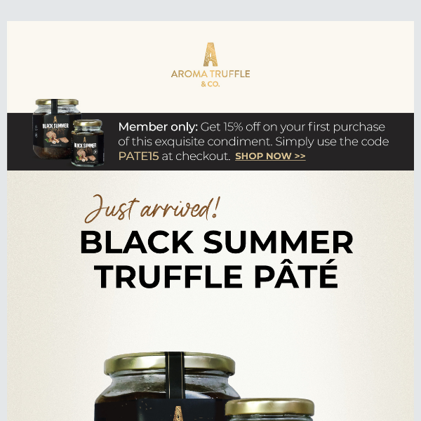 Truffle Pâté - The latest culinary delight is here! 🎉