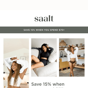 🚨 Saalt Sale 🚨