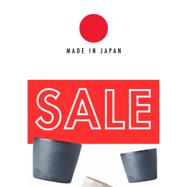 Grab Your Favourite Ceramic Pieces on Sale Now at Made In Japan!