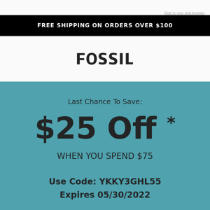 Last chance to save $25!