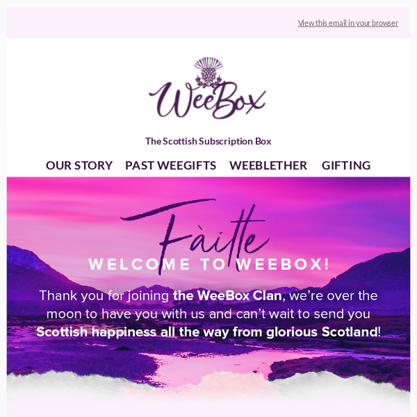 Welcome to WeeBox!💜