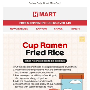 🚀Trending Recipe: Cup Ramen Fried Rice🍜🍚 Popular Recipe You Need to Try😍