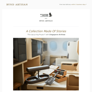 Landed: Singapore Airlines with Bynd Artisan Collection