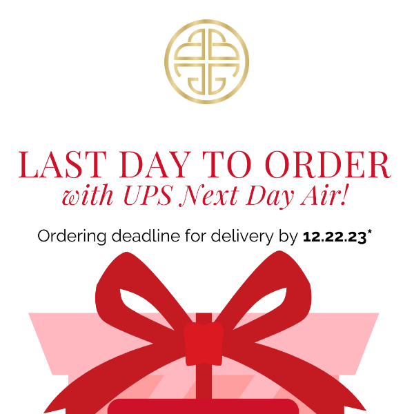 LAST CHANCE FOR NEXT-DAY SHIPPING✨