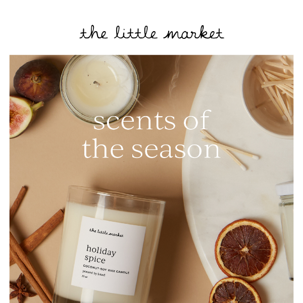 Warm Up with Seasonal Scents