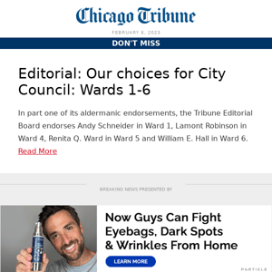Editorial: Our choices for City Council: Wards 1-6